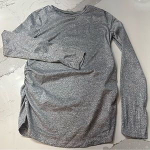 SHEIN Gray Long Sleeve Shirt